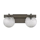Savoy House 8-1017-2-15 2-Lights 120W Mediterranean Bronze Bath Vanity Light