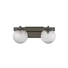 Savoy House 8-1017-2-15 2-Lights 120W Mediterranean Bronze Bath Vanity Light