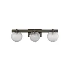 Savoy House 8-1017-3-15 3-Lights 180W Mediterranean Bronze Bath Vanity Light