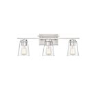 Savoy House Essentials 8-1020-3-SN Calhoun 3-Lights 180W Satin Nickel Vanity Light