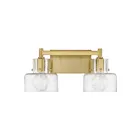 Savoy House 8-1030-2-322 2-Lights 120W Warm Brass Bath Vanity Light