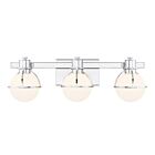 Savoy House 8-1060-3-11 3-Lights 180W Chrome Bath Vanity Light