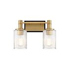 Savoy House 8-1102-2-143 Concord 2-Lights 120W Brass Vanity Light 