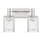 Savoy House 8-1102-2-146 Concord 2-Lights 120W Chrome/Polished Nickel Vanity Light
