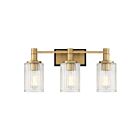 Savoy House 8-1102-3-143 Concord 3-Lights 180W Brass Vanity Light 