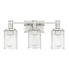 Savoy House 8-1102-3-146 Concord 3-Lights 180W Chrome/Polished Nickel Vanity Light