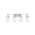 Savoy House 8-1102-4-146 Concord 4-Lights 240W Chrome/Polished Nickel Vanity Light