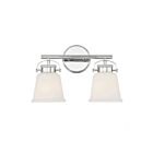 Savoy House Essentials 8-1627-2-11 Kaden 2-Lights 120W Polished Chrome Vanity Light