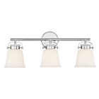 Savoy House Essentials 8-1627-3-11 Kaden 3-Lights 180W Polished Chrome Vanity Light