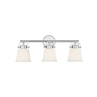 Savoy House Essentials 8-1627-3-11 Kaden 3-Lights 180W Polished Chrome Vanity Light