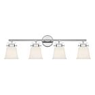 Savoy House Essentials 8-1627-4-11 Kaden 4-Lights 240W Polished Chrome Vanity Light