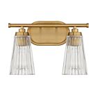 Savoy House Essentials 8-1745-2-322 Chantilly 2-Lights 120W Warm Brass Vanity Light