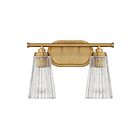 Savoy House Essentials 8-1745-2-322 Chantilly 2-Lights 120W Warm Brass Vanity Light