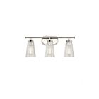 Savoy House Essentials 8-1745-3-109 Chantilly 3-Lights 180W Polished Nickel Vanity Light