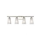 Savoy House Essentials 8-1745-4-109 Chantilly 4-Lights 240W Polished Nickel Vanity Light