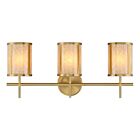 Savoy House 8-2055-3-322 Camden 3-Lights 180W Warm Brass Bathroom Vanity Light