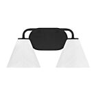 Savoy House 8-2988-2-BK Blair 2-Lights 120W Matte Black Bathroom Vanity Light