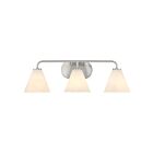 Savoy House 8-2988-3-SN Blair 3-Lights 180W Satin Nickel Bathroom Vanity Light