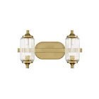 Savoy House 8-3024-2-322 2-Lights 120W Warm Brass Bath Vanity Light