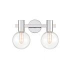 Savoy House Essentials 8-3076-2-11 Wright 2-Lights 120W Chrome Vanity Light