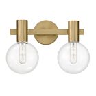 Savoy House Essentials 8-3076-2-322 Wright 2-Lights 120W Warm Brass Vanity Light