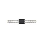 Savoy House 8-3204-28-335 Beale 20W Black Vanity Light with Integrated LED