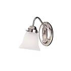 Savoy House Essentials Brighton 8-3280-1-SN 1-Light Satin Nickel Wall Sconce