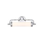 Savoy House 8-3309-18-11 Keller 15W Chrome/Polished Nickel Vanity Light with Integrated LED