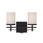 Savoy House Essentials 8-338-2-13 Colton 2-Lights 120W English Bronze Vanity Light
