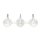 Savoy House 8-3981-3-11 Addison 3-Lights 180W Chrome/Polished Nickel Vanity Light