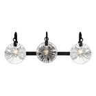 Savoy House 8-3981-3-BK Addison 3-Lights 180W Black Vanity Light 