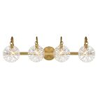 Savoy House 8-3981-4-322 Addison 4-Lights 240W Brass Vanity Light 