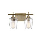 Savoy House Essentials 8-4030-2-11 Octave 2-Lights 120W Polished Chrome Vanity Light