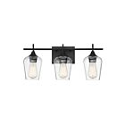 Savoy House Essentials 8-4030-3-13 Octave 3-Lights 180W English Bronze Vanity Light