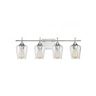 Savoy House Essentials 8-4030-4-11 Octave 4-Lights 240W Polished Chrome Vanity Light