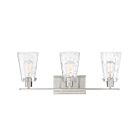 Savoy House 8-4508-3-SN Vaughan 3-Lights 180W Satin Nickel Vanity Light