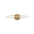 Savoy House 8-5204-18-127 Beaumont 15W Brass Vanity Light with Integrated LED