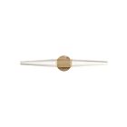 Savoy House 8-5204-28-127 Beaumont 20W Brass Vanity Light with Integrated LED