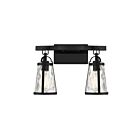 Savoy House 8-560-2-BK Albany 2-Lights 120W Black Vanity Light