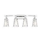 Savoy House 8-560-4-11 Albany 4-Lights 240W Polished Chrome Vanity Light