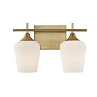 Savoy House 8-6030-2-322 Octave 2-Lights Brass Vanity Light Fixture