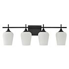 Savoy House 8-6030-4-BK Octave 4-Lights Black Vanity Light Fixture