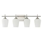 Savoy House 8-6030-4-SN Octave 4-Lights Satin Nickel Vanity Light Fixture
