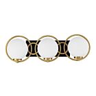 Savoy House 8-6180-3-143 Alhambra 3-Lights 180W Brass Vanity Light 