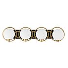 Savoy House 8-6180-4-143 Alhambra 4-Lights 240W Brass Vanity Light 