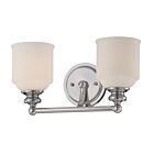 Savoy House Essentials 8-6836-2-11 Melrose 2-Lights 120W Polished Chrome Vanity Light