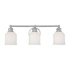 Savoy House Essentials 8-6836-3-11 Melrose 3-Lights 180W Polished Chrome Vanity Light