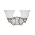 Savoy House Essentials 8-6837-2-69 Yates 2-Lights 120W Pewter Vanity Light