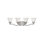 Savoy House Essentials 8-6837-4-69 Yates 4-Lights 240W Pewter Vanity Light