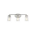 Savoy House Essentials 8-7045-3-SN Sacremento 3-Lights 180W Satin Nickel Vanity Light
